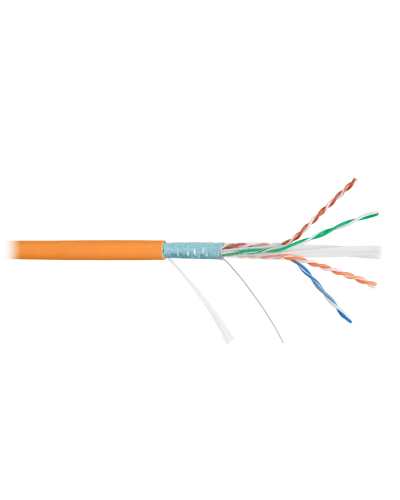 F/UTP 4pair, Cat6, Solid, In, нг(А)-HF (NMC 4240C-OR). Кабель «витая пара» (LAN) для структурированных систем связи. NIKOMAX в Ижевске