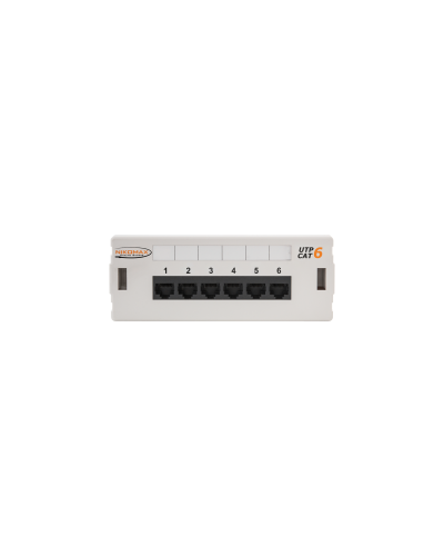 NMC-WP06UE2-GY. Патч-панель настенная 6 портов, Кат.6. NIKOMAX в Ижевске