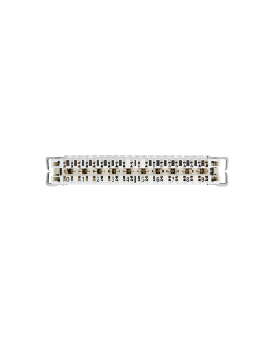 NMC-PL10-DU-10 (10 шт). Плинт размыкаемый, (0...9), крепление под кронштейн и круглые направляющие. NIKOMAX в Ижевске