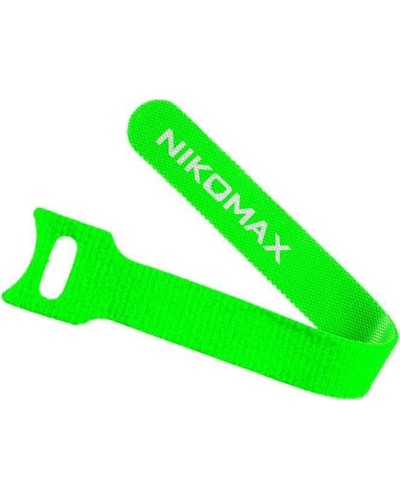 NMC-CTV150-12-SB-GN-10 (10шт). Стяжка-липучка с мягкой пряжкой. NIKOMAX в Ижевске