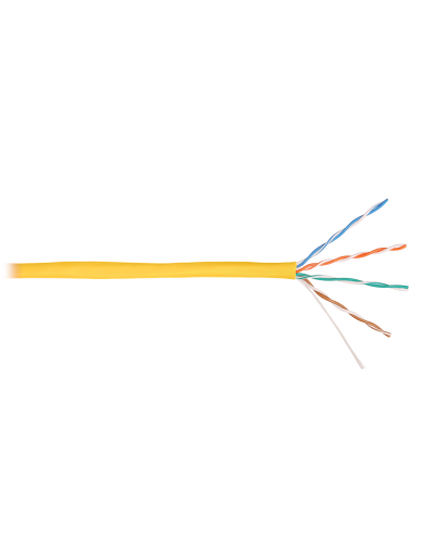 U/UTP 4pair, Cat5e, Solid, In, нг(А)-HF (NMC 4100C-YL). Кабель «витая пара» (LAN) для структурированных систем связи. NIKOMAX в Ижевске