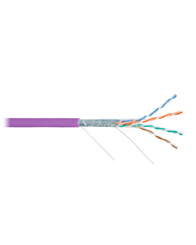F/UTP 4pair, Cat5e, Solid, In, нг(А)-HF (NMC 4200C-VL). Кабель «витая пара» (LAN) для структурированных систем связи. NIKOMAX в Ижевске