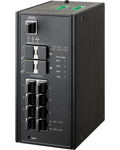 NIS-3500-3412PGE (64PY0804). Коммутатор управляемый с PoE. NSGate в Ижевске