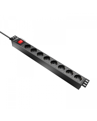 NTSS-PDU-DA1016 гор.размещ. 8xSchuko базовые 10A C14. Блок розеток 19. NTSS в Ижевске