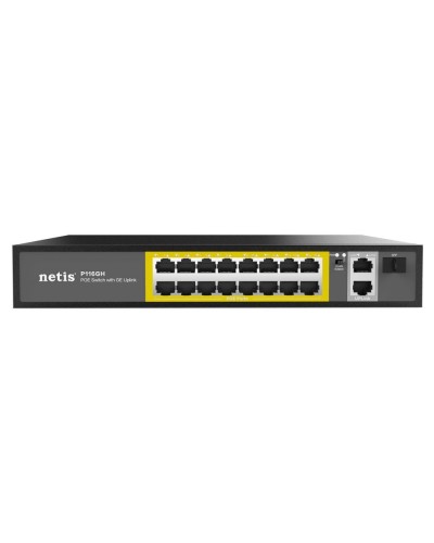 Netis P116GH. Коммутатор сетевой PoE неуправляемый. Netis в Ижевске