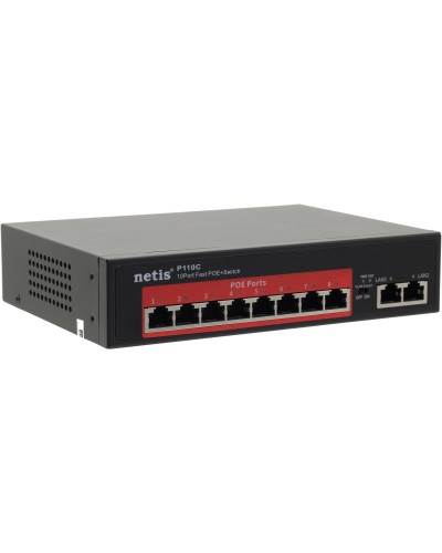 Netis P110C. Коммутатор сетевой PoE неуправляемый. Netis в Ижевске