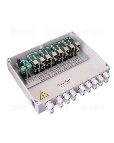 SP-IP8/1000PW. Устройство грозозащиты цепей Ethernet. OSNOVO в Ижевске