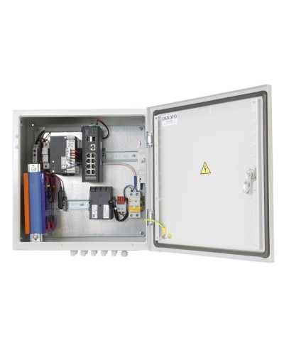 OS-44TB1(SW-80802/ILS(port 90W)). Уличный коммутатор с PoE. OSNOVO в Ижевске