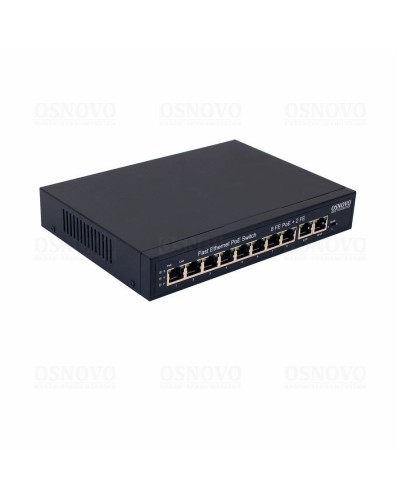 SW-21000(120W). Коммутатор 10-портовый  Fast Ethernet с PoE. OSNOVO в Ижевске