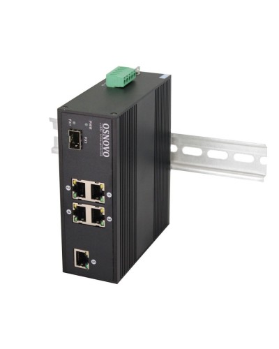 SW-40501/IC. Промышленный PoE коммутатор Fast Ethernet на 6 портов. OSNOVO в Ижевске