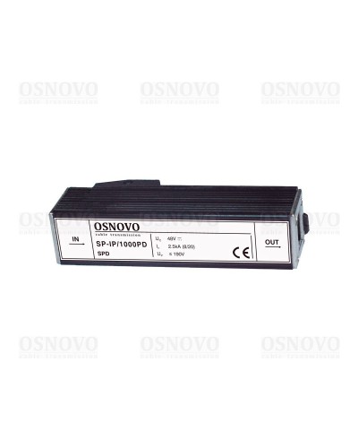 SP-IP/1000PD. Устройство грозозащиты цепей Ethernet. OSNOVO в Ижевске