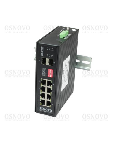 SW-80802/I(Port 90W, 300W). Коммутатор с PoE. OSNOVO в Ижевске