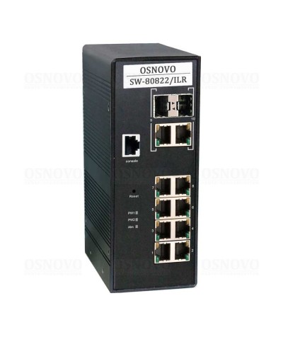 SW-80822/ILR. Коммутатор 10-портовый Gigabit Ethernet с PoE. OSNOVO в Ижевске