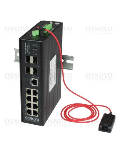 SW-80804/ILS(port 90W,300W). Коммутатор с PoE. OSNOVO в Ижевске