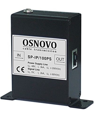 SP-IP/100PS. Устройство грозозащиты цепей Ethernet. OSNOVO в Ижевске