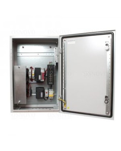 OS-46TB1(SW-80802/ILS(port 90W)). Уличная станция с термостабилизацией и резервным питанием. OSNOVO в Ижевске