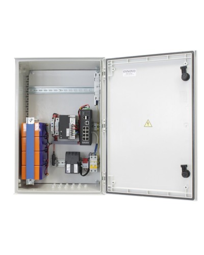 OSP-46TB1(SW-80802/ILS(port 90W)). Уличный коммутатор с PoE. OSNOVO в Ижевске