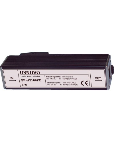 SP-IP/100PD. Устройство грозозащиты цепей Ethernet. OSNOVO в Ижевске