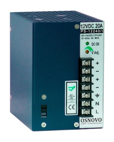 PS-12240/I. Блок питания промышленный. OSNOVO в Ижевске