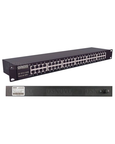 SP-IP24/100R. Устройство грозозащиты цепей Ethernet. OSNOVO в Ижевске