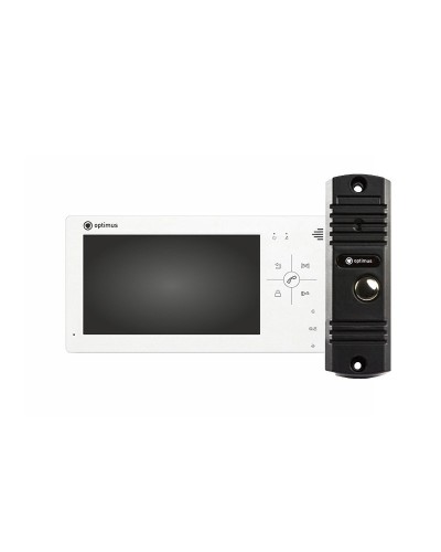 VM-7.0 (w)+ DS-700L (черный). Комплект видеодомофона. Optimus в Ижевске