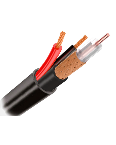 КВК-П 2х0.75 (outdoor) CCA Light. Кабель комбинированный для систем видеонаблюдения. Optimus в Ижевске