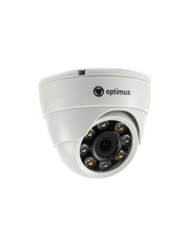 IP-E024.0(2.8)PL_DP03. Видеокамера IP купольная. Optimus в Ижевске