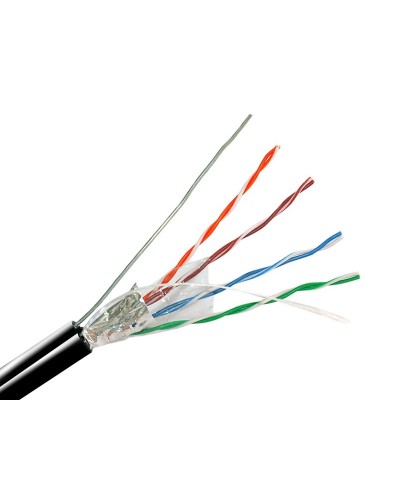 FTP-5e 4х2х0.51 Cu (outdoor) С ТРОСОМ. Кабель «витая пара» (LAN) для структурированных систем связи. Optimus в Ижевске