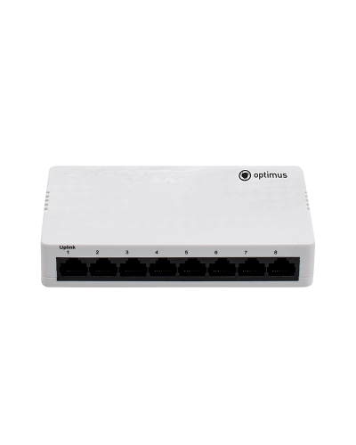 U1EN-7G/1G. Коммутатор 7-портовый. Optimus в Ижевске