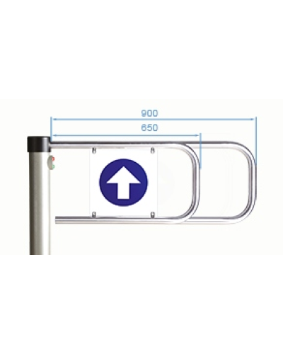 PERCo-ASG-650. Створка для калитки. PERCo в Ижевске