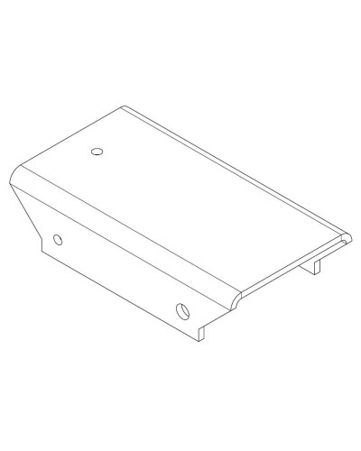 PERCo-MB-16.8. Накладка прямая верхняя. PERCo в Ижевске