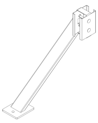 PERCo-MB-16.9. Упор для стоек секции ограждения. PERCo в Ижевске