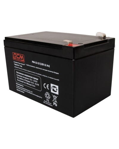 PM-12-12. Аккумулятор герметичный свинцово-кислотный. POWERCOM в Ижевске