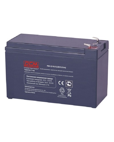 PM-12-9.0. Аккумулятор герметичный свинцово-кислотный. POWERCOM в Ижевске