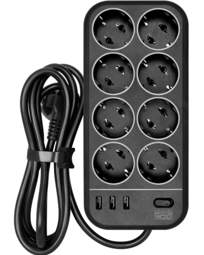SP-08 USB03AB 3,0 M. Сетевой фильтр. POWERCOM в Ижевске