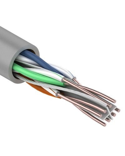 U/UTP 4PR 23AWG, CCA, CAT6, PVC, 305м. PROconnect (01-0047-3). Кабель «витая пара» (LAN) для структурированных систем связи. PROCONNECT в Ижевске