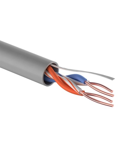 U/UTP 2PR 24AWG, CCA, CAT5e PVC, 305м. PROconnect (01-0022-3). Кабель «витая пара» (LAN) для структурированных систем связи. PROCONNECT в Ижевске