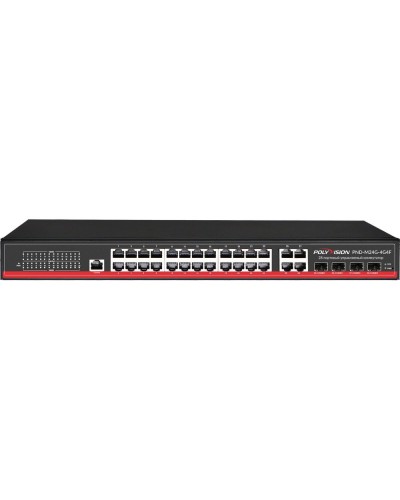 PND-M24G-4G4F. Коммутатор управляемый оптический 28 портовый. Polyvision в Ижевске