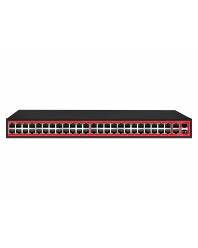 PND-48P-2G2F (700W). Коммутатор неуправляемый 50-портовый с функцией PoE. Polyvision в Ижевске