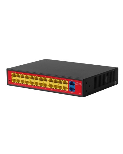 PND-24P-2G Lite (250W). Коммутатор неуправляемый 26-портовый с функцией PoE. Polyvision в Ижевске