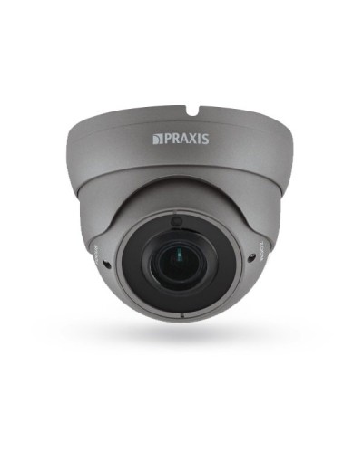 PE-7142IP 2.8-12 A/SD. Видеокамера IP купольная. Praxis в Ижевске