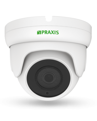 PE-7141IP 2.8. Видеокамера IP купольная. Praxis в Ижевске