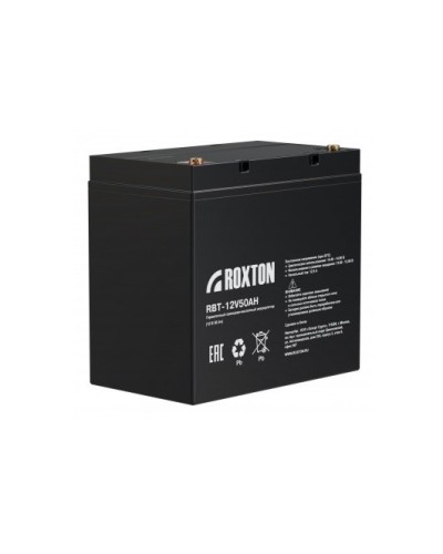 RBT-12V50AH. Аккумулятор герметичный свинцово-кислотный. ROXTON в Ижевске