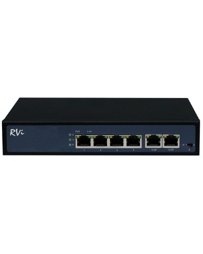 RVi-1NS04F-2T. Коммутатор с питанием по PoE. RVi в Ижевске