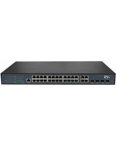 RVi-1NSM24G-4C. Коммутатор с питанием по PoE. RVi в Ижевске