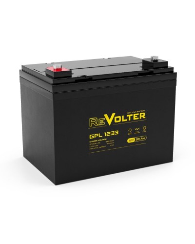Revolter GPL 1233. Аккумулятор автомобильный герметичный свинцово-кислотный. Revolter в Ижевске