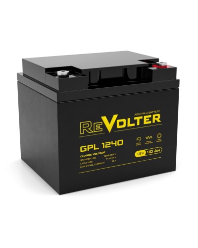 Revolter GPL 1240. Аккумулятор автомобильный герметичный свинцово-кислотный. Revolter в Ижевске
