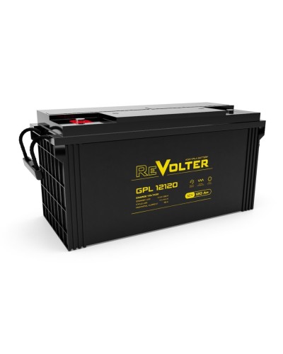 Revolter GPL 12120. Аккумулятор автомобильный герметичный свинцово-кислотный. Revolter в Ижевске