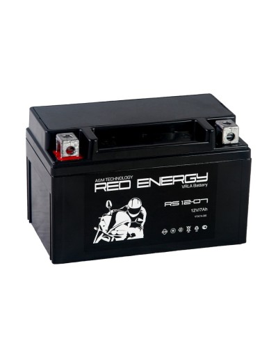 Red Energy RS 1207. Аккумулятор герметичный свинцово-кислотный стартерный. Red Energy в Ижевске