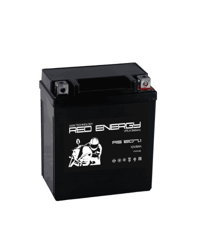 Red Energy RS 1207.1. Аккумулятор герметичный свинцово-кислотный стартерный. Red Energy в Ижевске